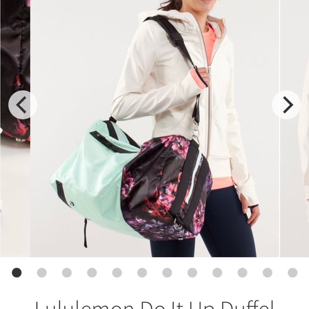 SOLD***Lululemon Athletica duffle